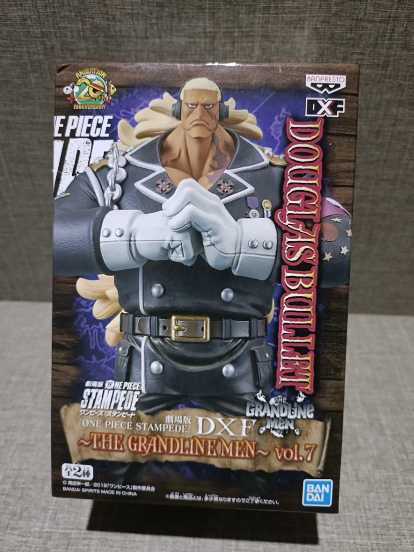 Bandai Genuine Dxf One Piece Grand Line Stampede Theater Version Douglas  Bullet Anime Action Figure Collect Model Toys - Action Figures - AliExpress
