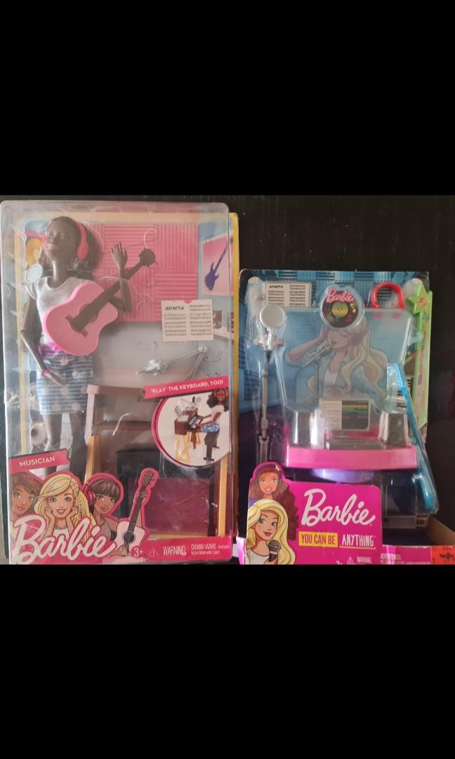 Barbie music shop set