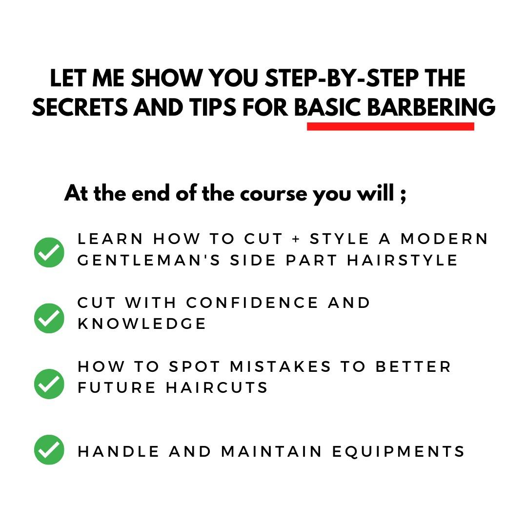 Beginner Barbering Course, Beauty & Personal Care, Hair on Carousell