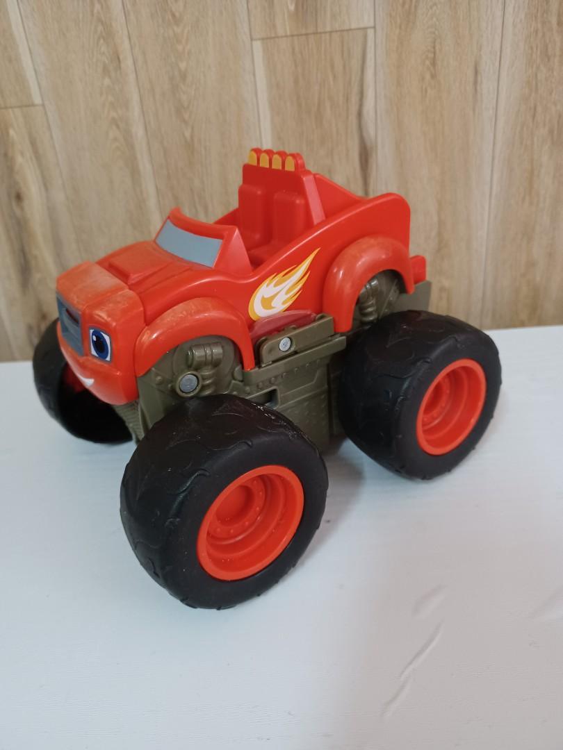 Transforming fire clearance truck blaze