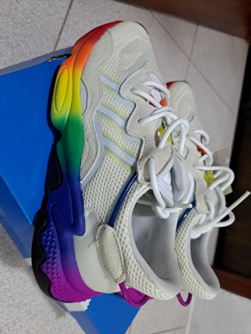 Adidas originals deals pride ozweego trainers