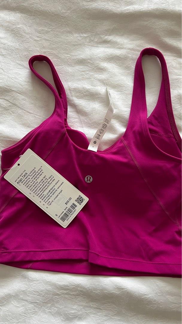 BNWT Lululemon Align Tank Size 6, Women's Fashion, Activewear on