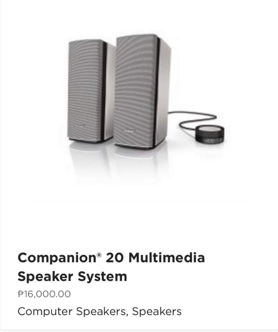 Bose® Companion® 2 Series III Multimedia Speaker System - Black