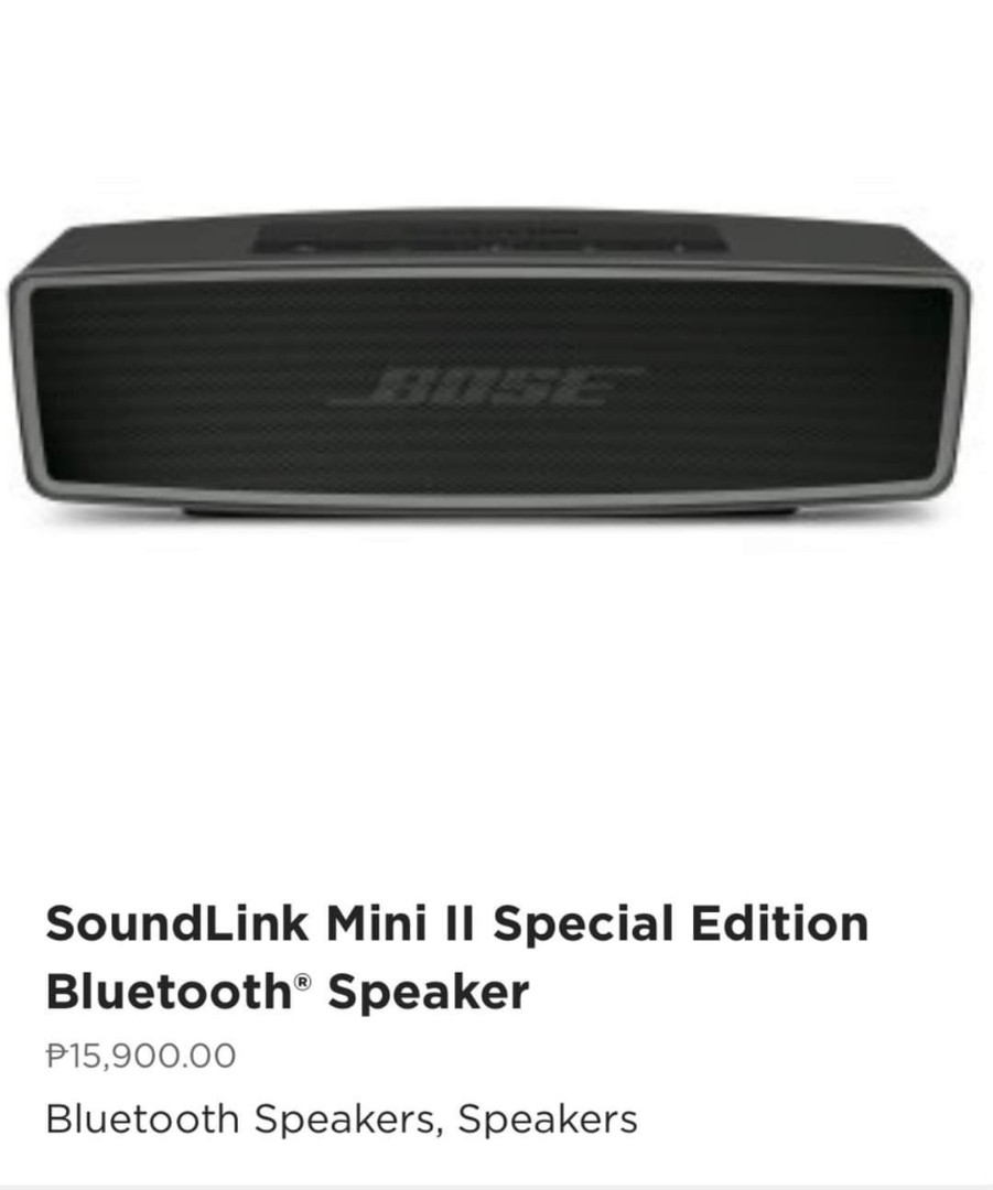 珍しい スピーカー・ウーファー Speaker Bluetooth Mini SoundLink 