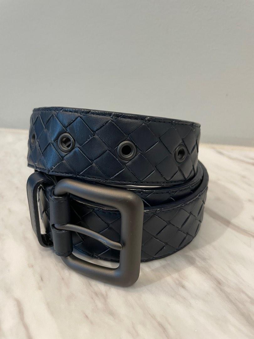 Bottega Veneta - Man - Black Silver - Belt main image 1
