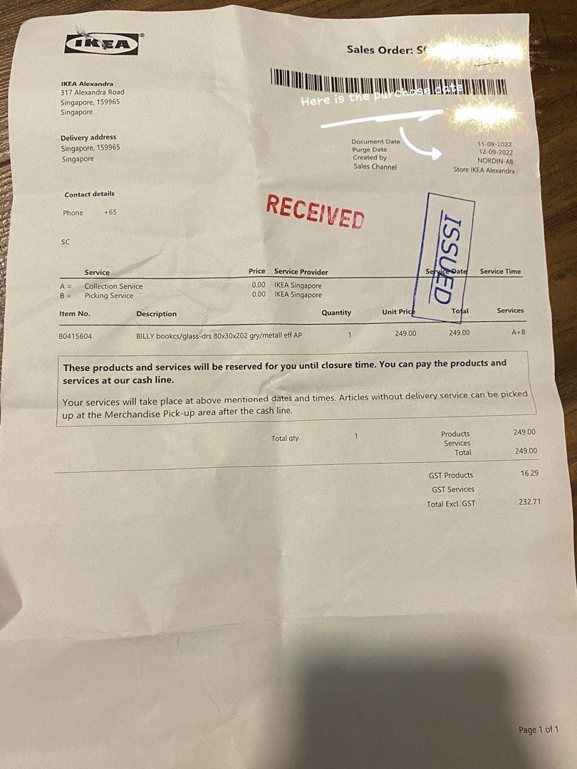 Brand new book shelf from IKEA, Furniture & Home Living, Furniture