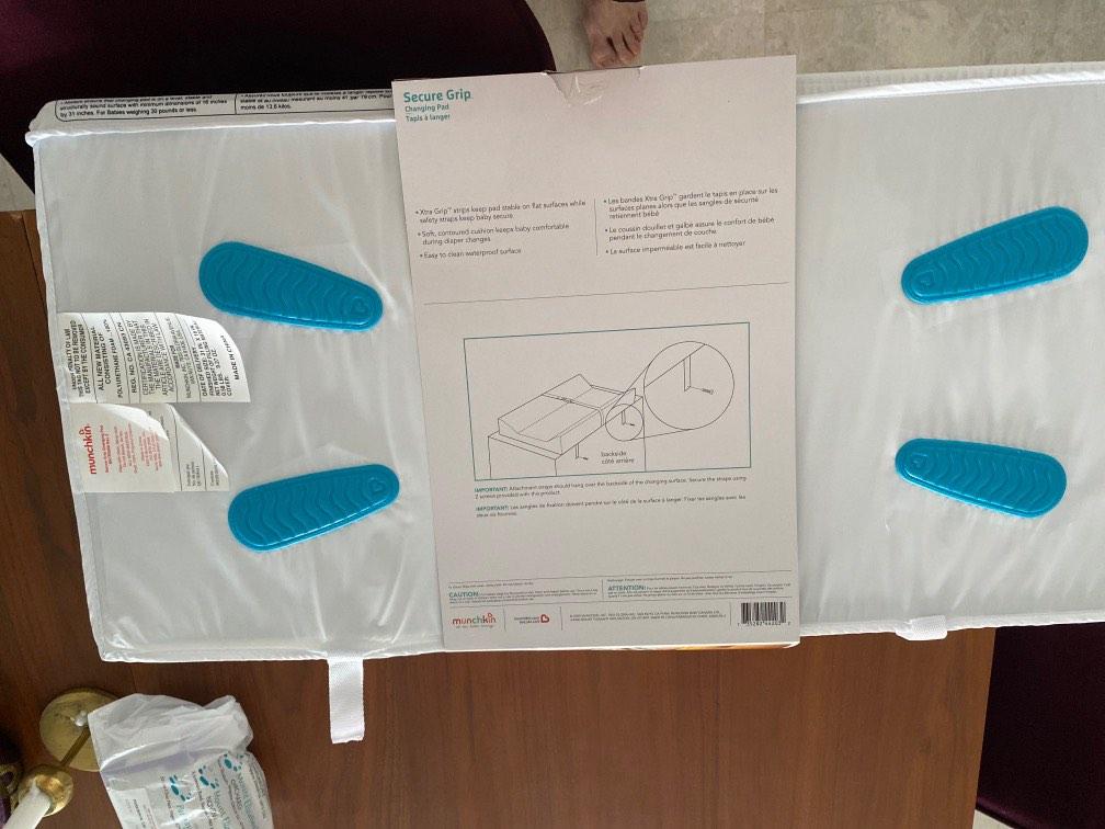 Brand new Munchkin Secure Grip Changing Table, Babies & Kids, Bathing