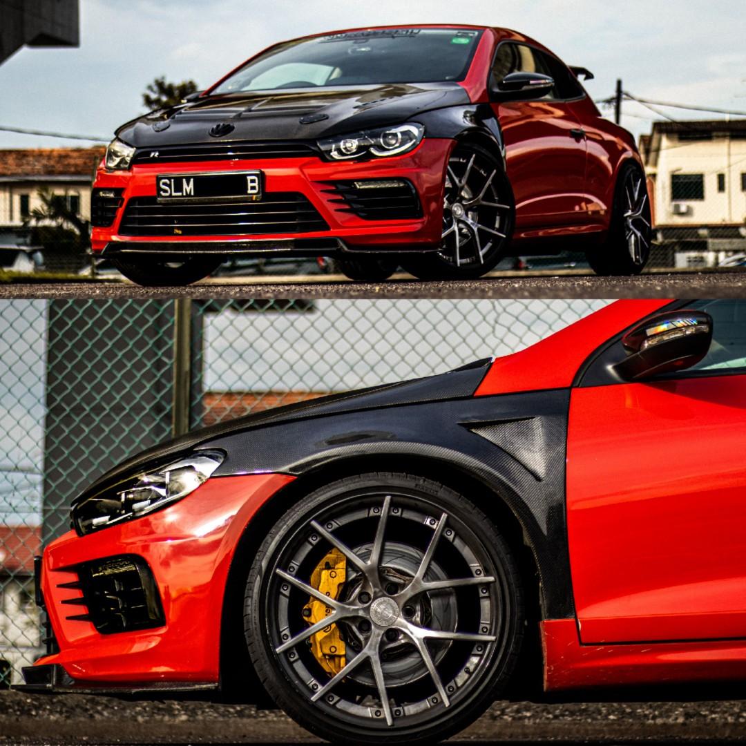 Brembo 18Z 6 Pot Caliper Brake Kit for Volkswagen ( Golf MK6 MK7 TSI