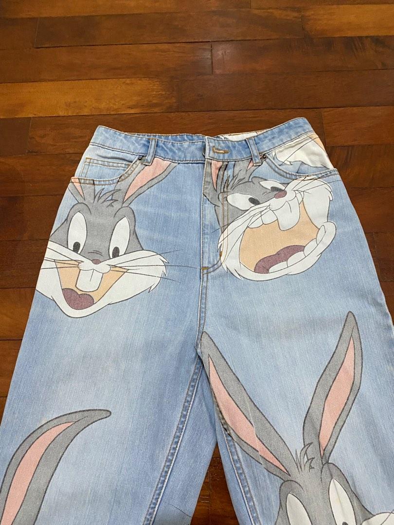 bugs bunny jeans, Women's Fashion, Bottoms, Jeans & Leggings on Carousell