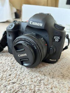 Canon EOS 5D Mark III Digital SLR Camera (with 50mm Lens)