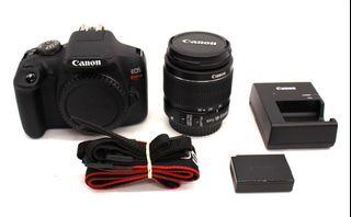 Canon EOS Rebel T7 24.1MP Digital SLR Camera with 18-55mm Lens Kit - Black