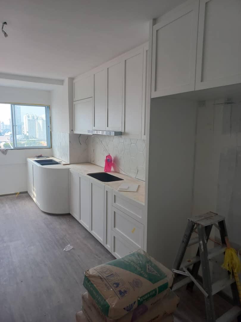 Carpentry work (Category: Other Home Furniture) located in Singapore. Submitted by ferrez (Listing ID 239416136, Image 1). Description: Handyman , furniture making ,kitchen cabinet , wardrobe ,electrical work ,plumbing ,partition ,tiling.