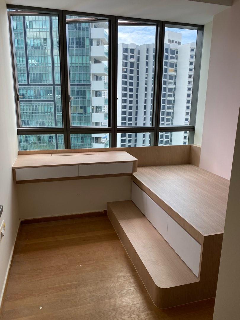 Carpentry work (Category: Other Home Furniture) located in Singapore. Submitted by ferrez (Listing ID 181602557, Image 1). Description: Direct carpentry $240 per foot wardrobe $130 per foot kitchen MADE IN SINGAPORE LAMINATE SINGAPORE 3D perspective drawing Registered HDB LICENCE Registered BCA Registered Bizsafe .