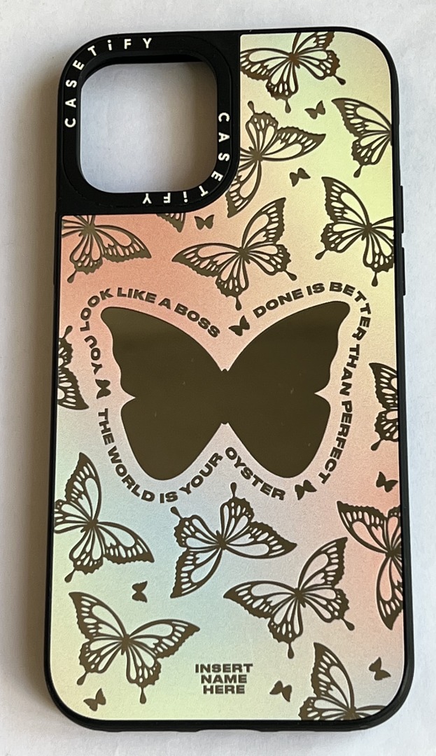 Casetify iPhone 12 / 12 Pro (You Give Me Butterflies), 手提電話, 電話＆平板電腦