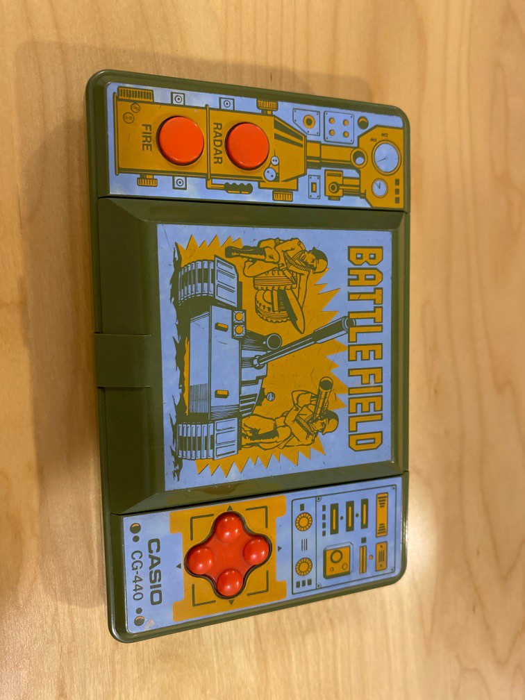 Casio handheld game retro Battlefield, Video Gaming, Video Game