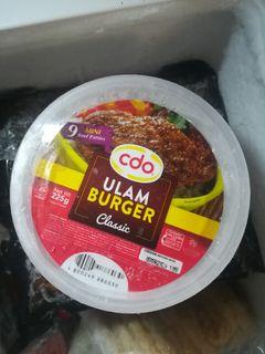 CDO Ulam Burger 9pcs