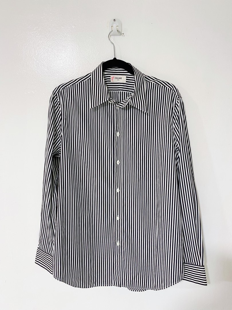 Celine store striped shirt