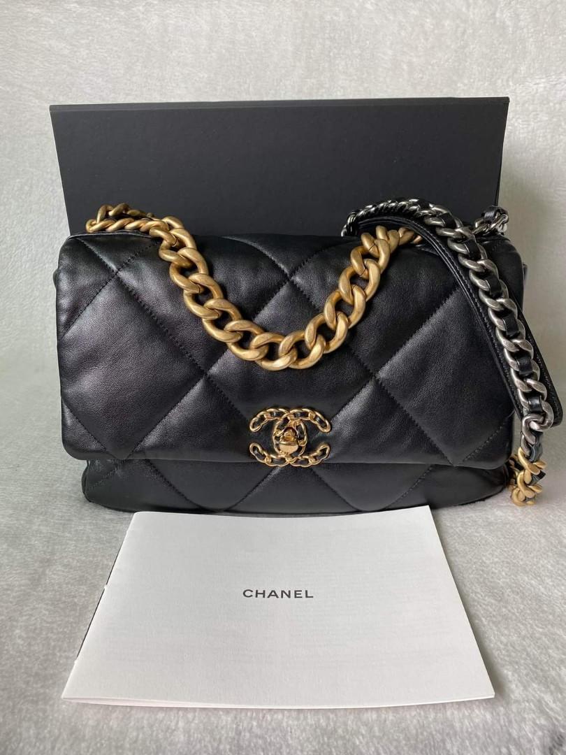 Chanel 19 Large flap bag, Luxury, Bags & Wallets on Carousell