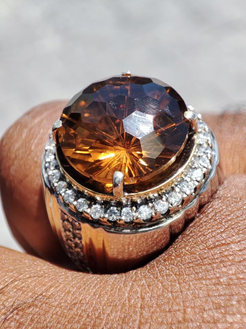 Cincin citrine deals