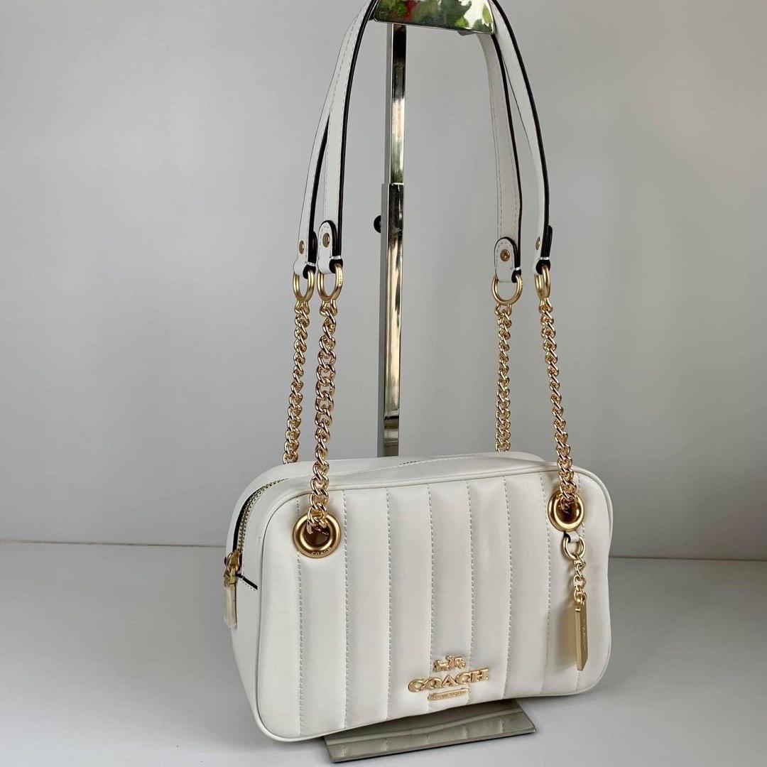 Coach Outlet Cammie Chain Shoulder Bag With Linear Quilting in