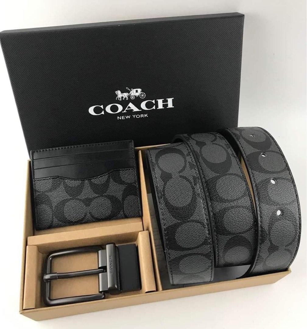COACH Gift Set for HIM, Men's Fashion, Watches & Accessories, Wallets