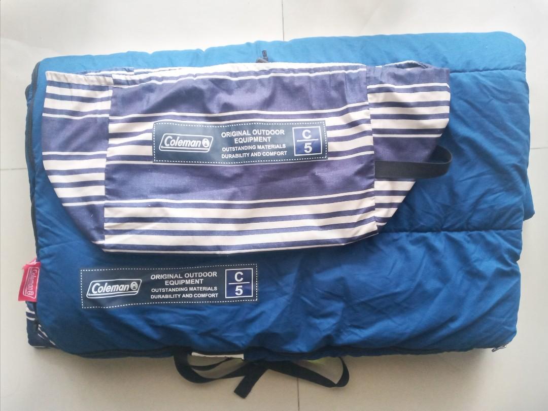 COLEMAN SLEEPING BAG, Sports Equipment, Hiking & Camping on Carousell
