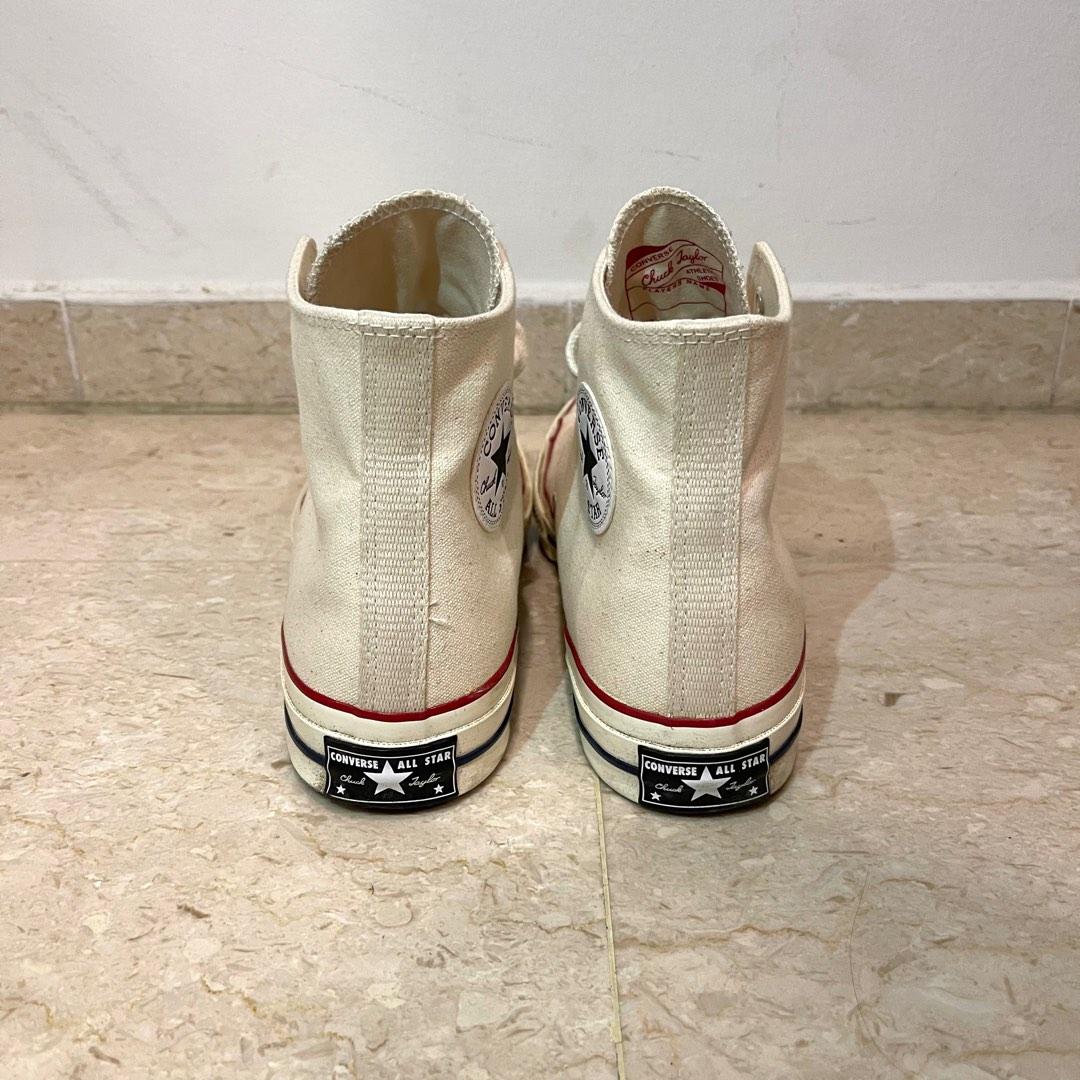 Converse Chuck 70 Canvas High Top in Cream Sneakers Trainers