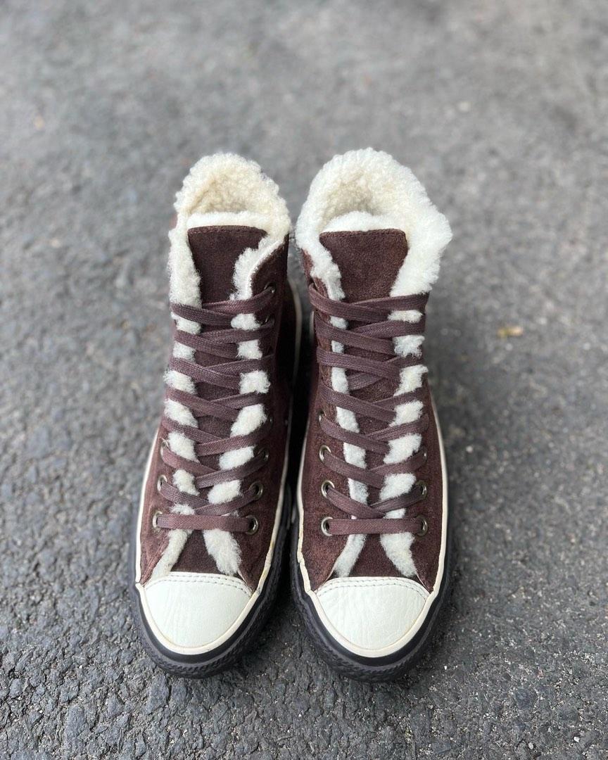 Converse pelliccia sale