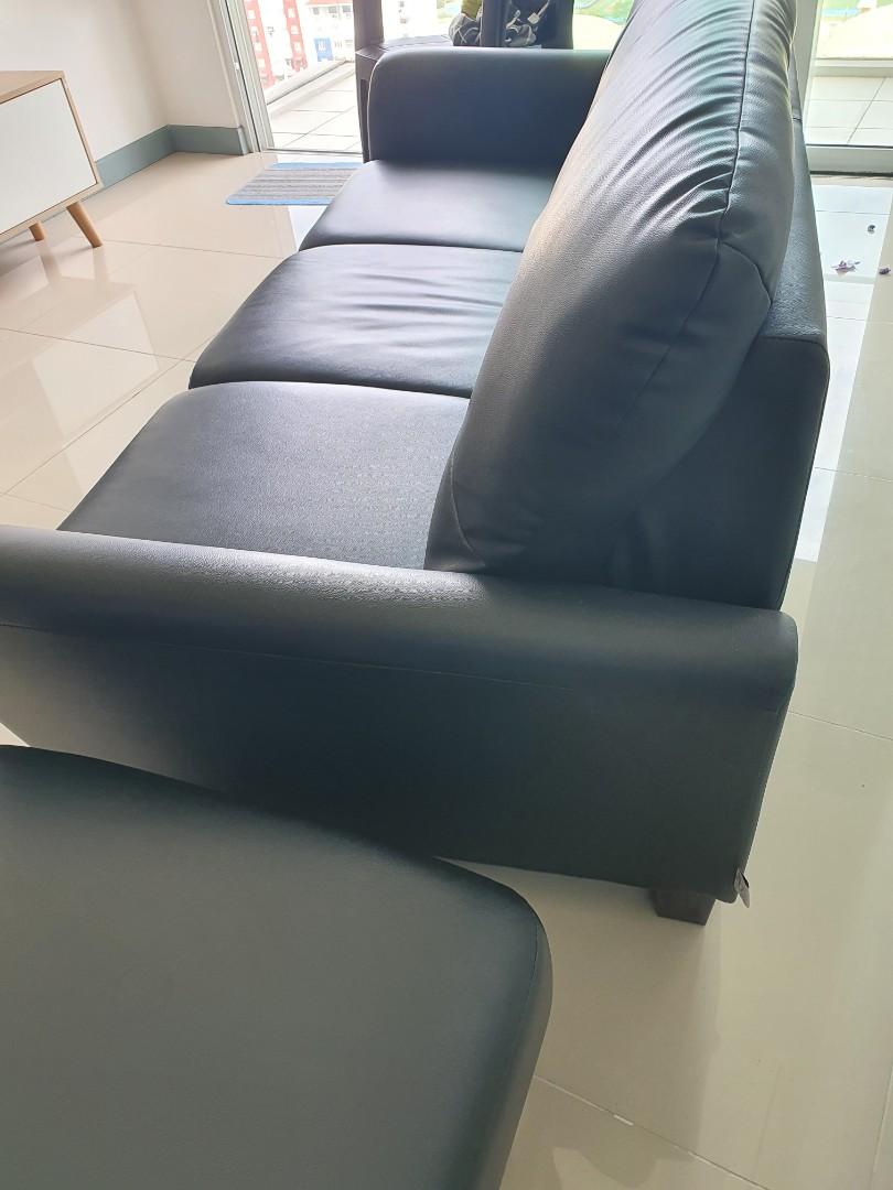 Courts brand L SHAPE SOFA, Furniture & Home Living, Furniture, Sofas on