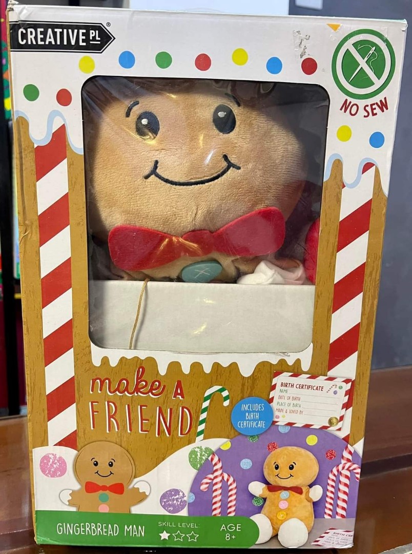 Creative PL Gingerbread Man Toy, Hobbies & Toys, Toys & Games on Carousell