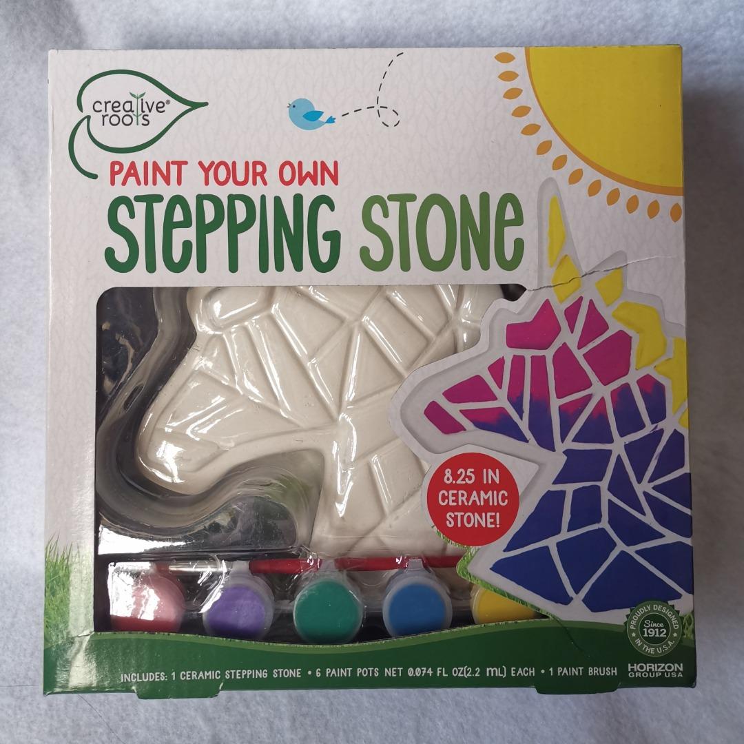 Creative Roots Paint Your Own Stepping Stone 1) Unicorn 2) Turtle