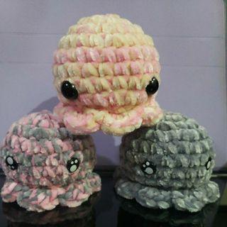 Crochet Octopus Plushie Stuff Toy Amigurmi
