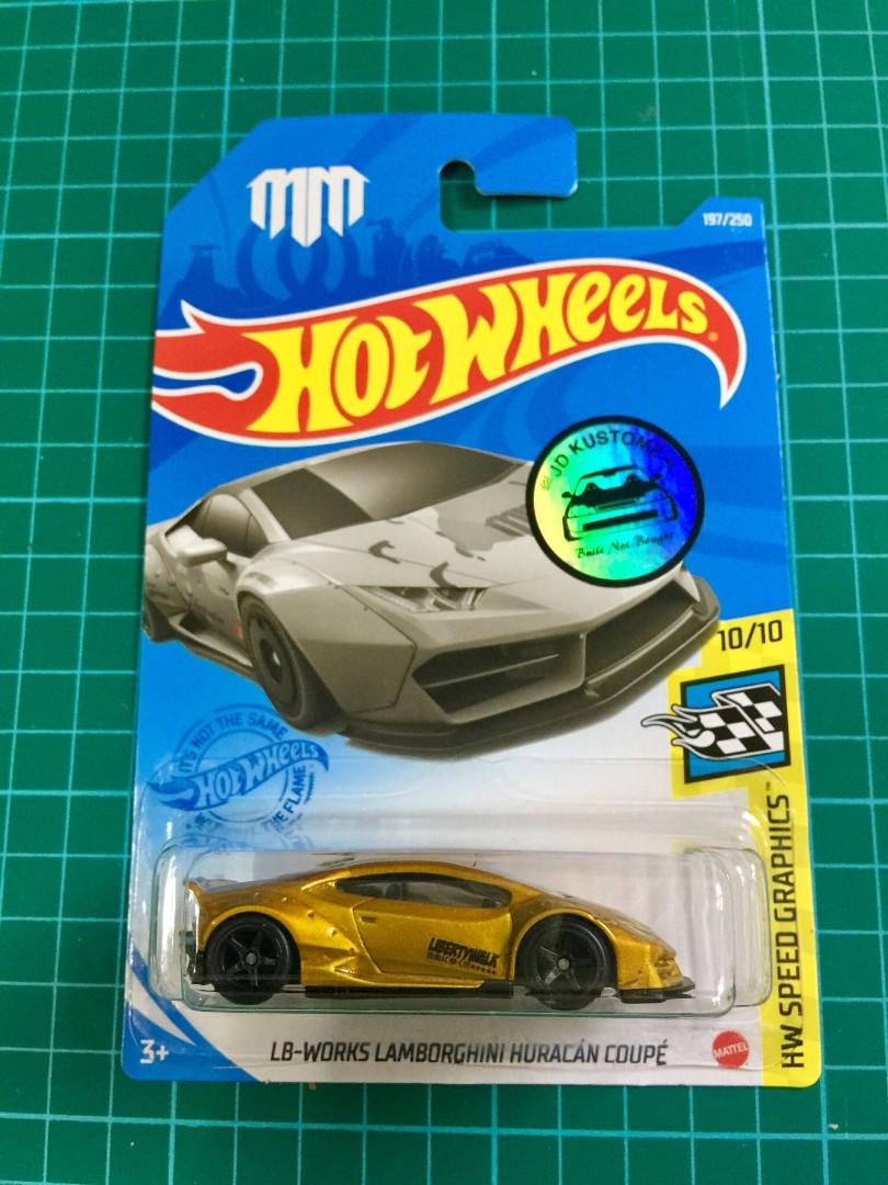 Custom Hot Wheels Huracan LBWK, Hobbies & Toys, Toys