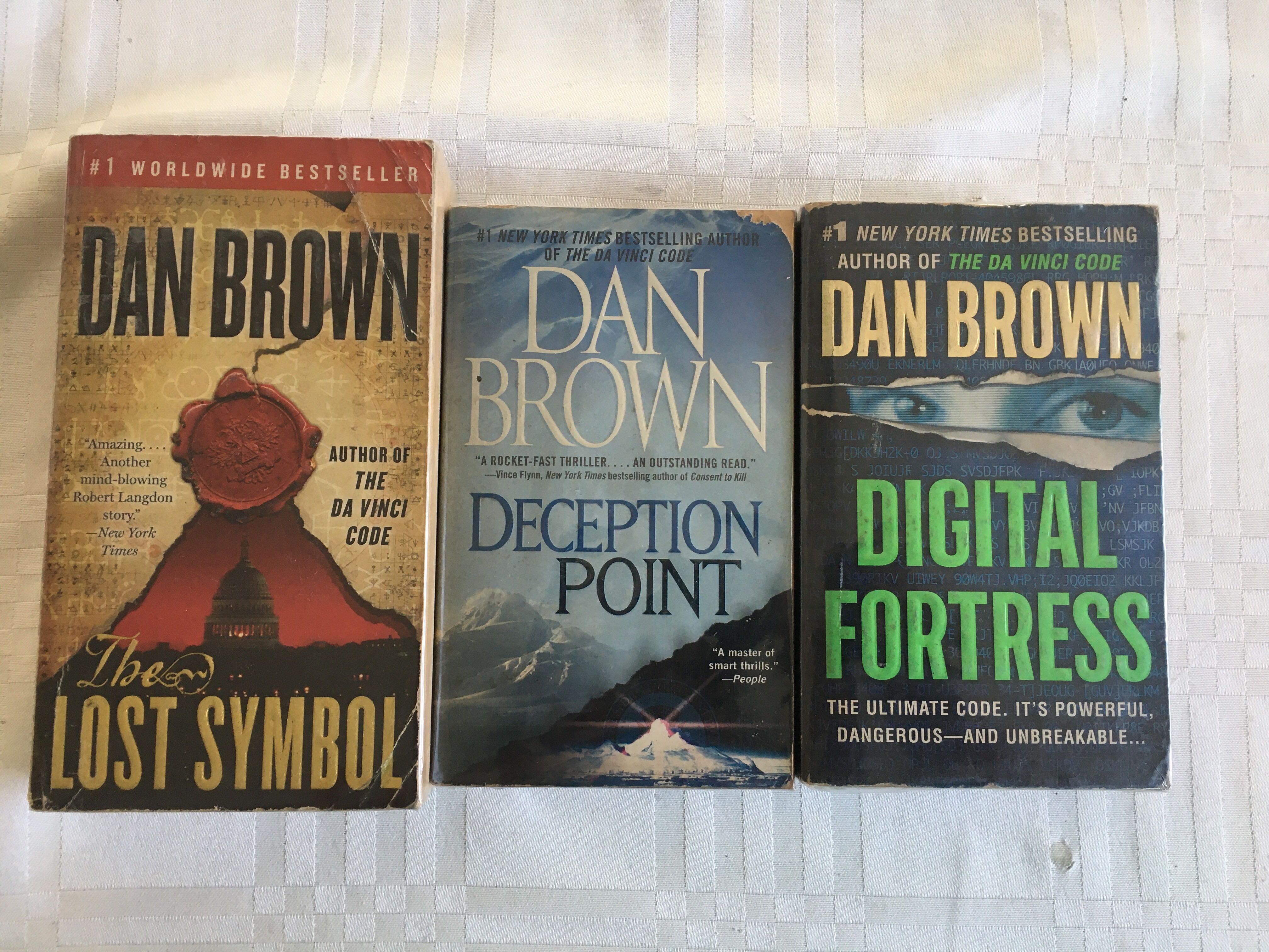 Dan Brown books, Hobbies & Toys, Books & Magazines, Fiction & Non