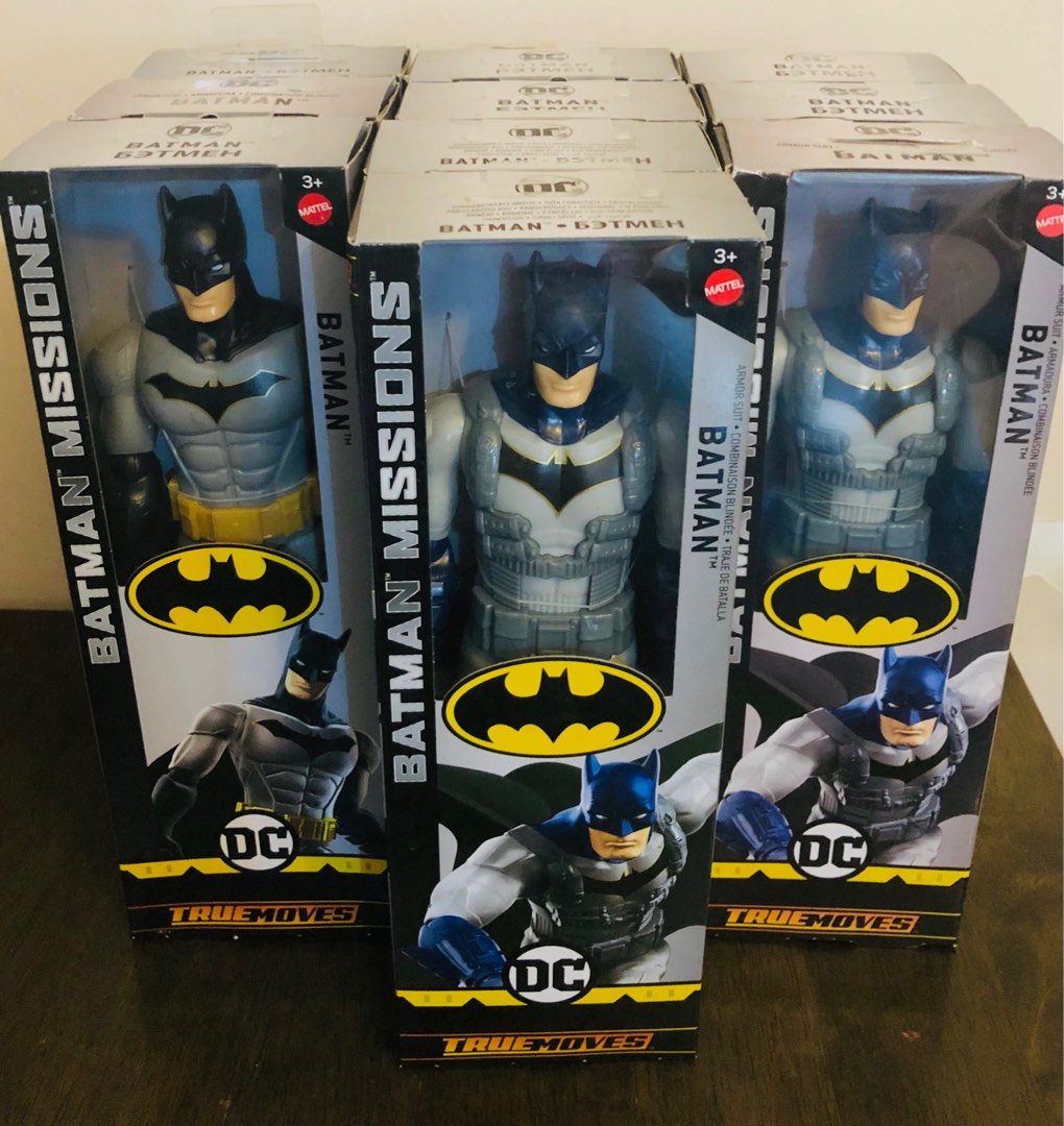 DC Comics Batman Missions Armor Suit, 12-inches Action Figure, Hobbies &  Toys, Toys & Games on Carousell