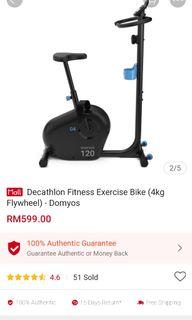 Decathlon fitness exercise bike 4kg