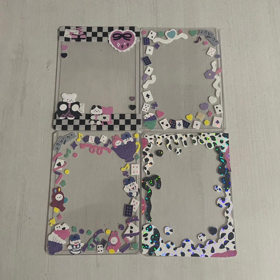 Decorated toploaders photocard holder (Category: Stationery & School Supplies) located in Malabon City. Submitted by djstoree (Listing ID 1184301668, Image 1). Description: Starts at 50.