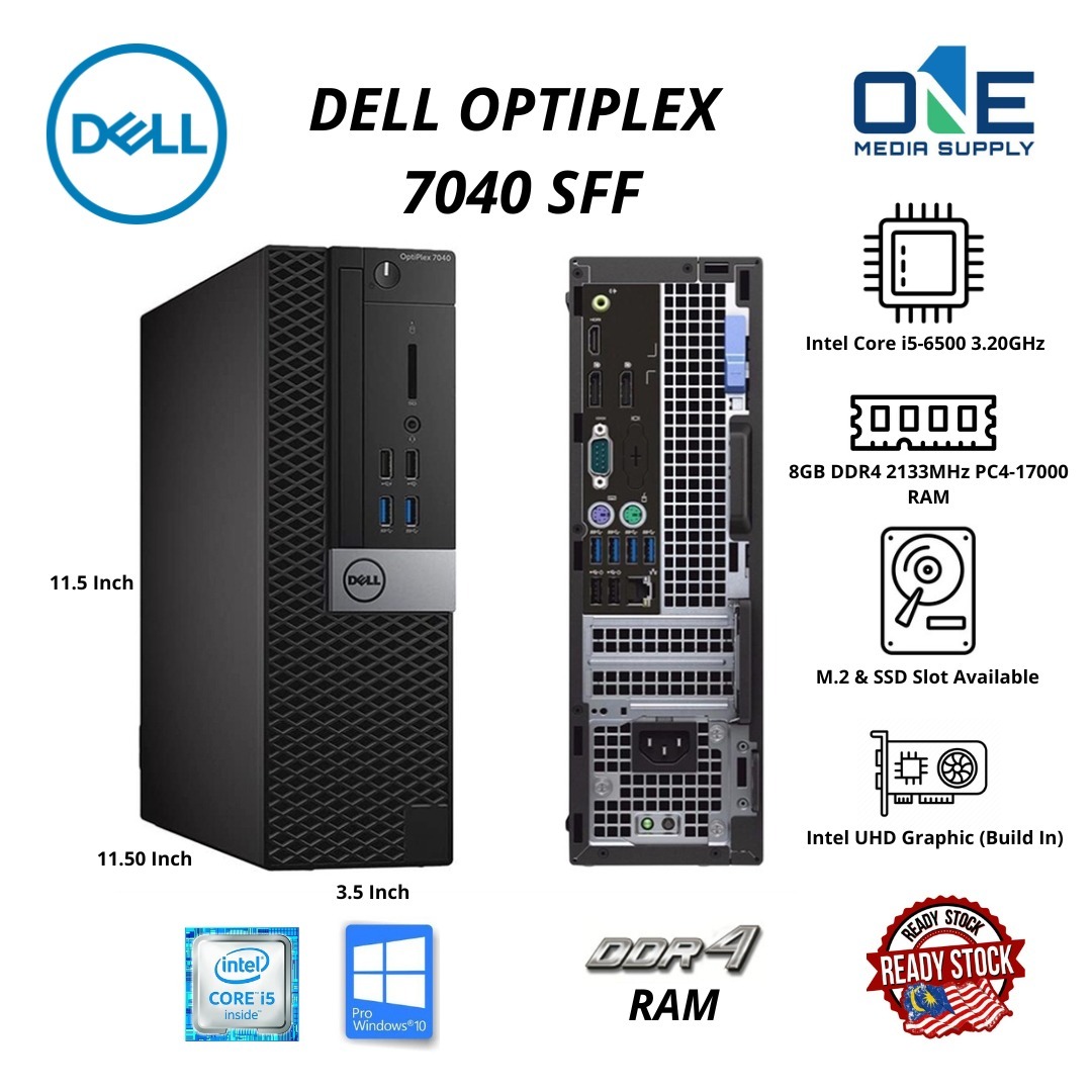 DELL Optiplex 7040 SFF Core i5 with 8GB Ram  256GB M2 SSD, Computers   Tech, Desktops on Carousell