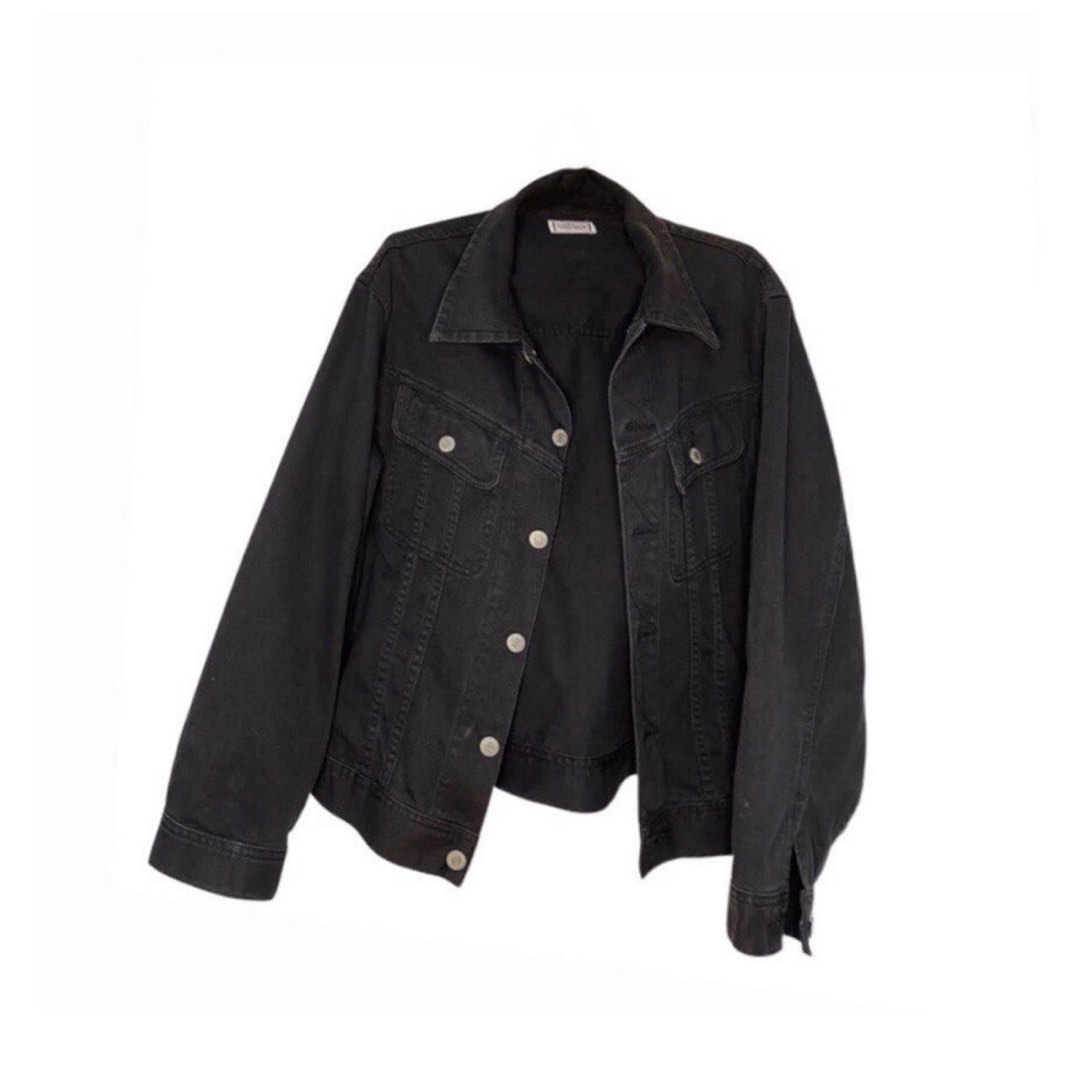 Free People Flawless Hooded Denim Jacket in Black | Lyst-sgquangbinhtourist.com.vn