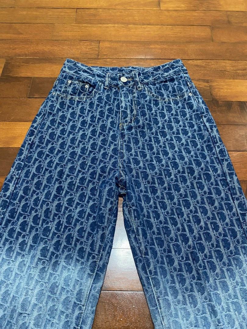 dior jeans, Women's Fashion, Bottoms, Jeans & Leggings on Carousell