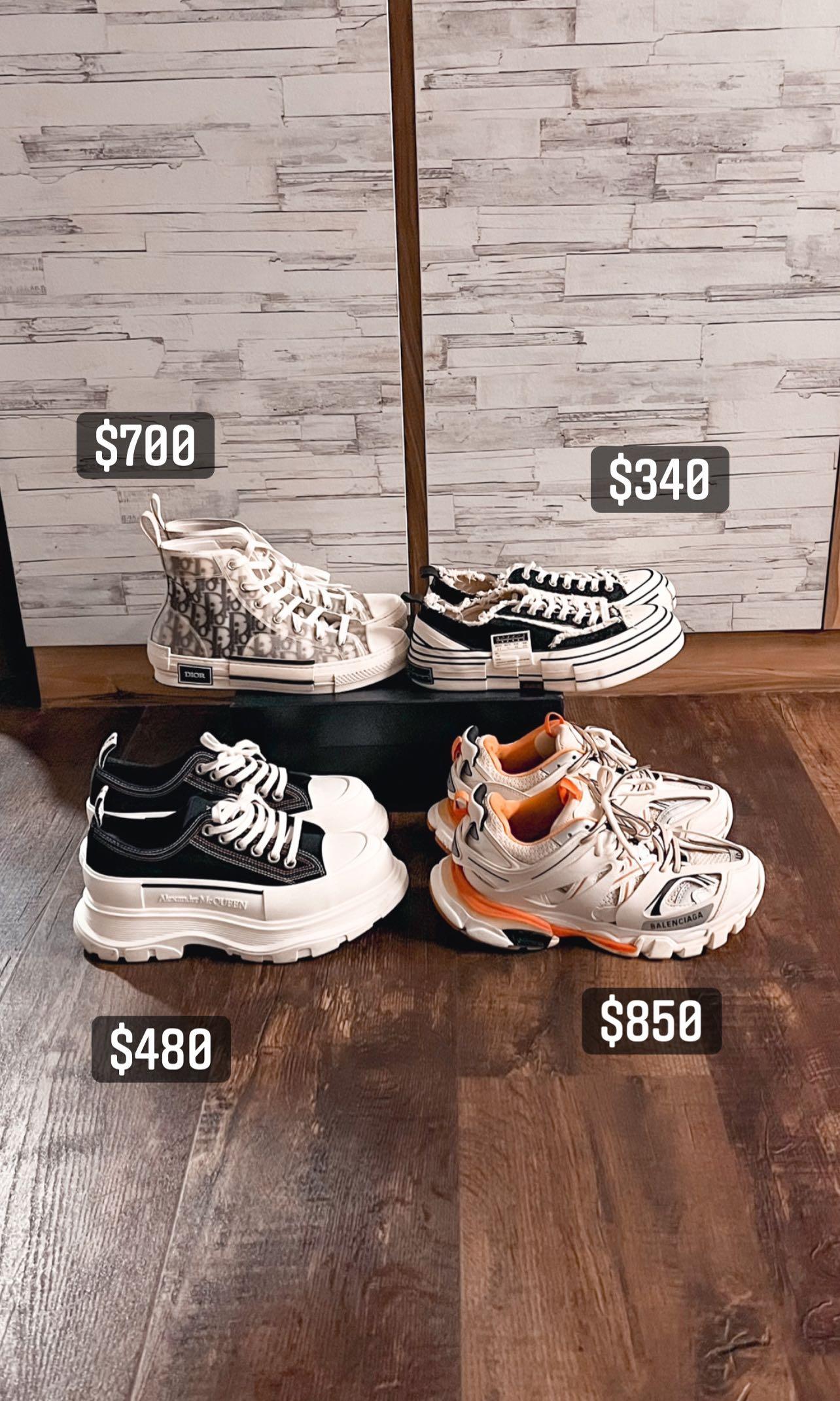 Dior Balenciaga Mcqueen xvessel for sale Men s Fashion Footwear Sneakers on Carousell