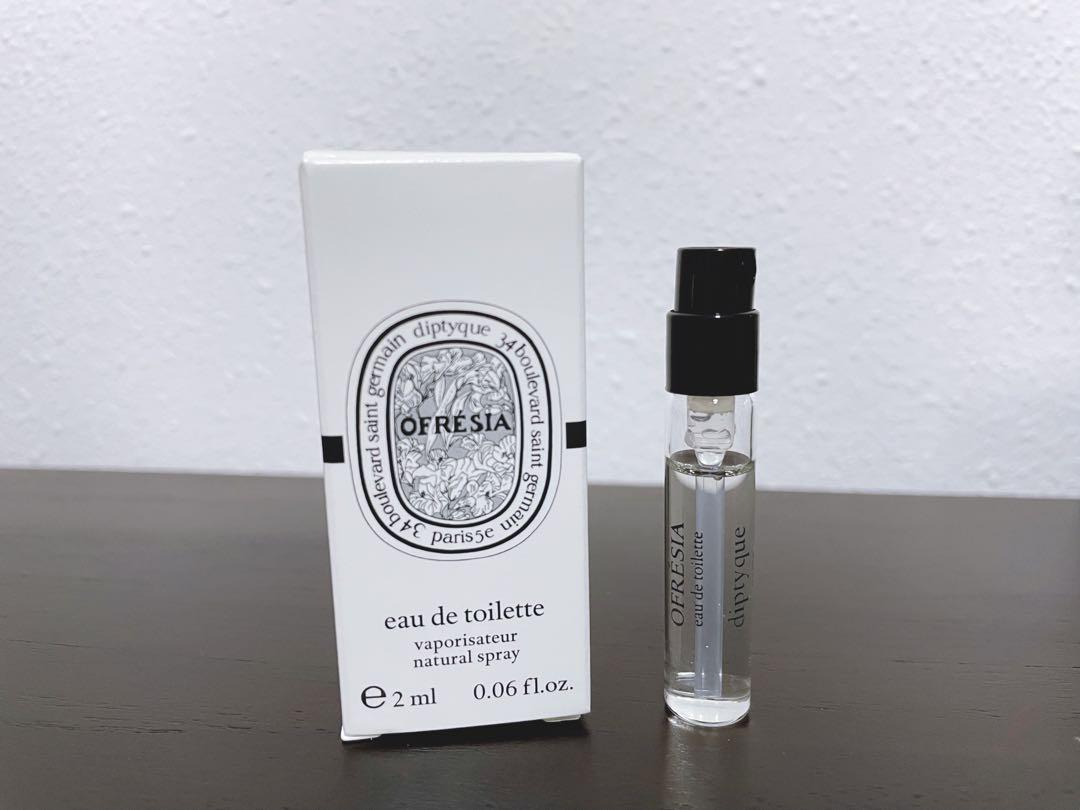 Diptyque Perfume Sample Ofresia 2ml, Beauty & Personal Care