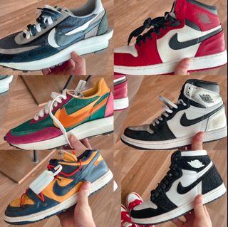 Dirt Cheap aj1 and other Nike sneakers at steal price