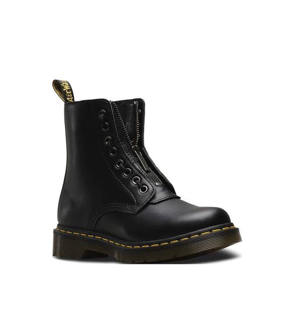 Front zip dr martens hotsell
