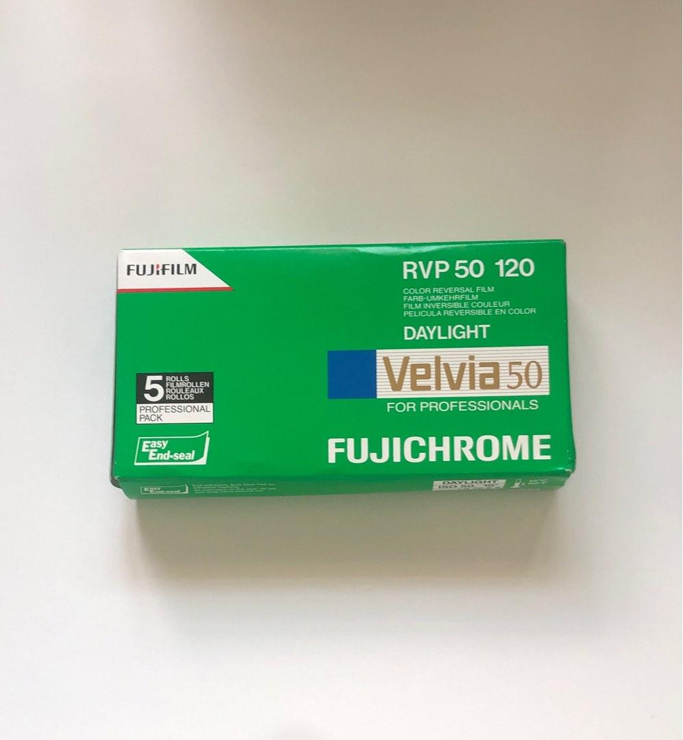 Expired FUJIFILM FUJICHROME Velvia 50 120mm Medium Format Film ...