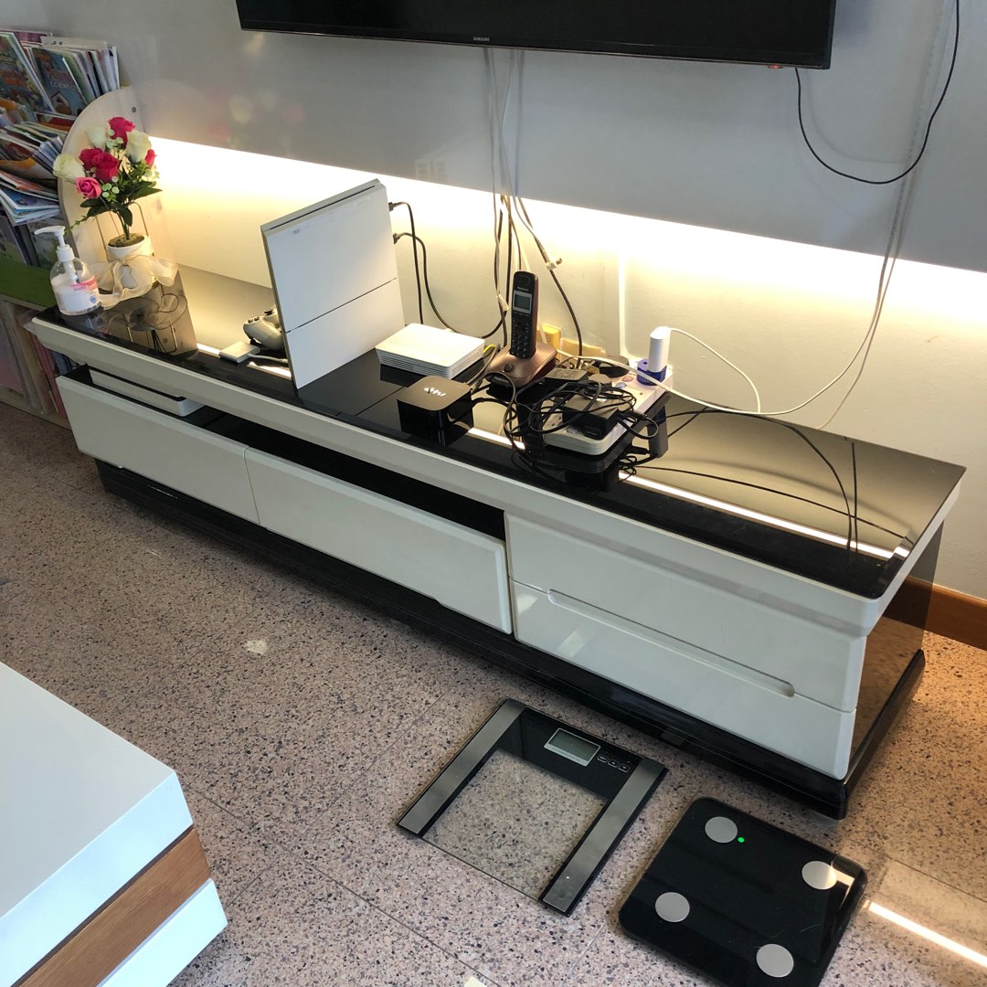 Extension Modern TV console, Furniture & Home Living, Furniture, TV ...