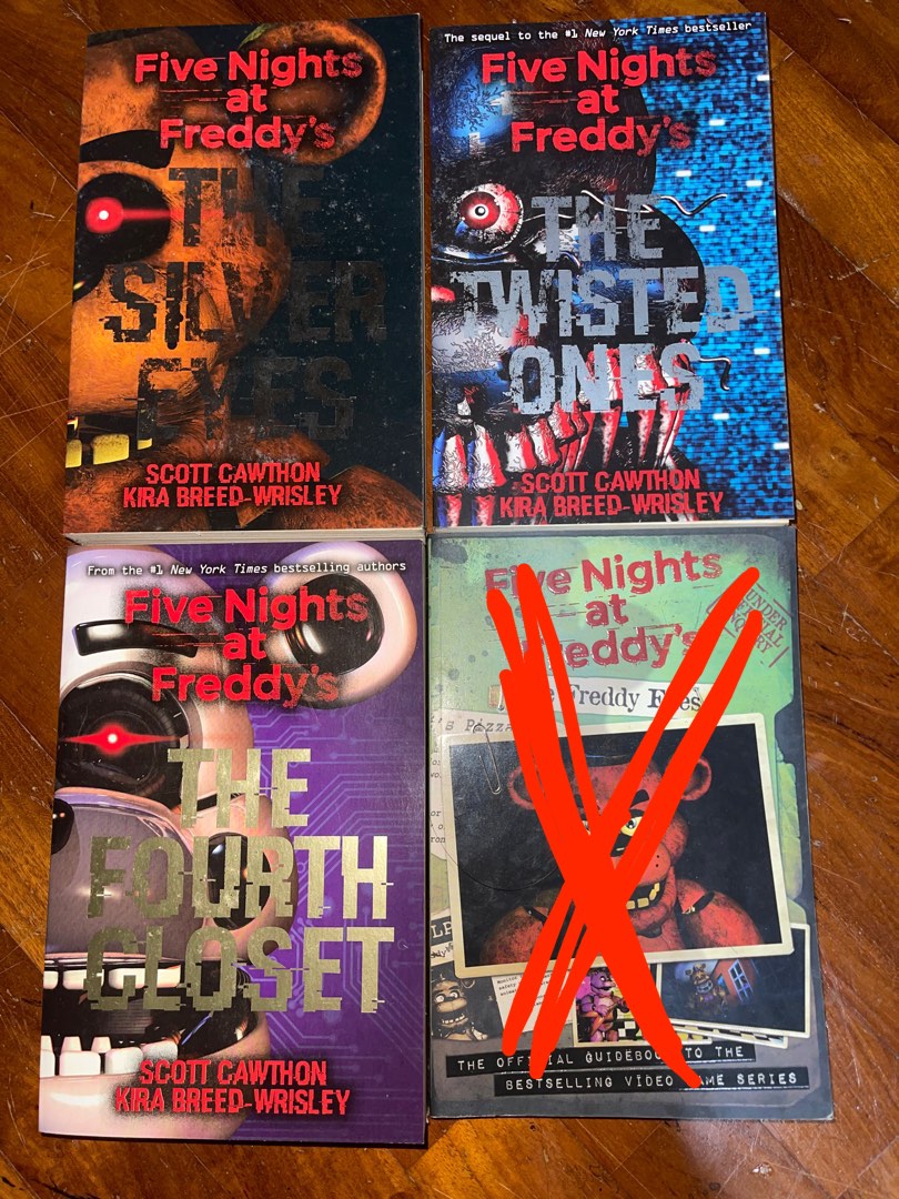 Five nights at Freddy’s book Novel series, Hobbies & Toys, Books ...