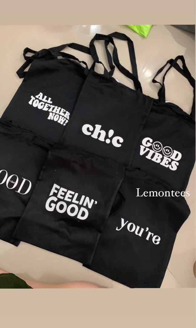 Tote bag hotsell transparan custom