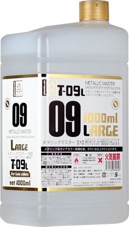 Gaia 佳亞t09 t-09 油性金屬色專用開油水thinner 1000ml, 興趣及遊戲