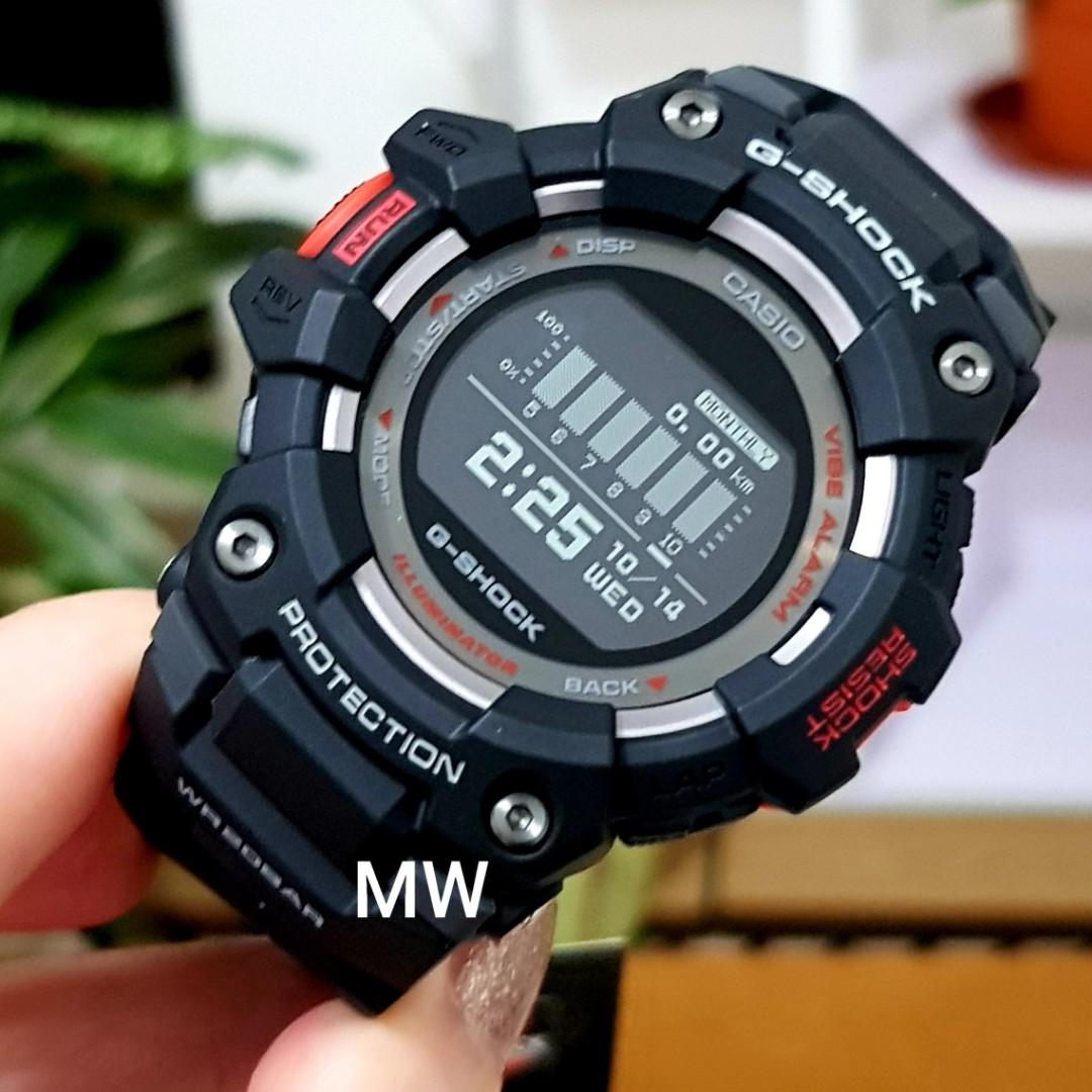 Genuine Casio Men G Shock Bluetooth black digital big display watch brand new gbd100 gbd 100 gbd 100 1dr